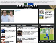Tablet Screenshot of inetsport.it